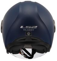 LS2 jethelm "of620 classy solid" helmet of620 classy solid xl matt blue