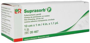 Lohmann & Rauscher Suprasorb F Folieverband Non-steriel 10cm x 1m