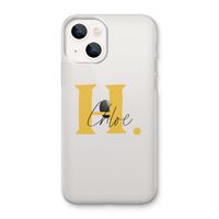 Amber Script: iPhone 13 mini Transparant Hoesje