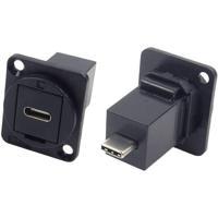 XLR-adapter USB C-bus naar USB C Adapter, inbouw CP30211X Cliff 1 stuk(s)