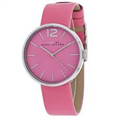 Horlogeband Marc by Marc Jacobs MBM1363 Leder Roze 18mm
