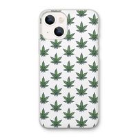 Weed: iPhone 13 mini Transparant Hoesje