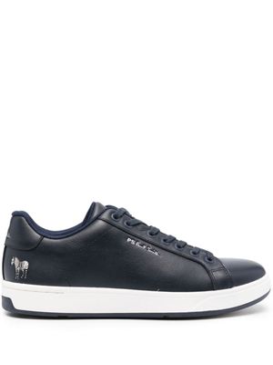 PS Paul Smith baskets Albany en cuir - Bleu