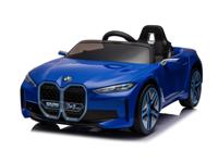 BMW i4 elektrische kinderauto, 12 V, leren zitje, muziekmodule en meer!
