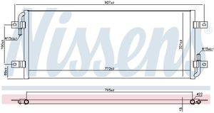 Lage temperatuurkoeler, intercooler 606912