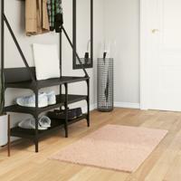 VidaXL Vloerkleed huarte laagpolig zacht wasbaar 60x110 cm roze
