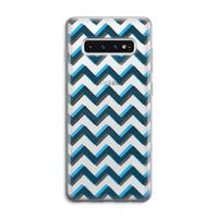 Onderbroken lijn: Samsung Galaxy S10 4G Transparant Hoesje
