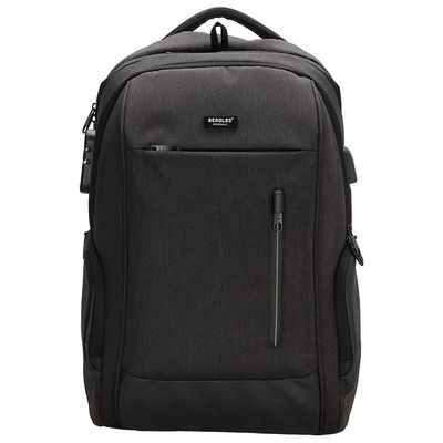 Beagles Originals Rugzak 15.6&apos;&apos; met Cijferslot Business Donker Grijs