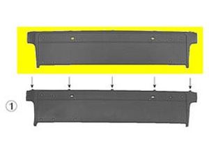 Bumperlijst Midden -9/00 (uitg.chroom Lijst) 0639580