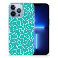 Apple iPhone 13 Pro | Hoesje maken | Cracks Blue