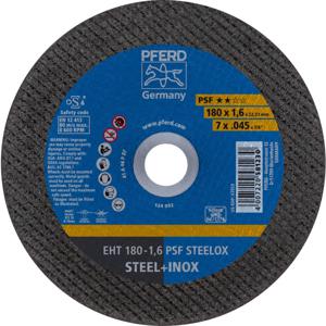 PFERD PSF STEELOX 61726121 Doorslijpschijf recht 180 mm 25 stuk(s) RVS, Staal