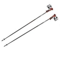 LEKI STOKKEN 3D AIRFOLIE zwart/rood 125