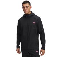 Under Armour Tech Utility Woven Jack Zwart Roze Zilver