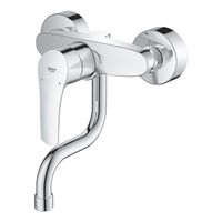 GROHE Eurosmart Keukenkraan - draaibare uitloop - inbouw - chroom 31509003 - thumbnail