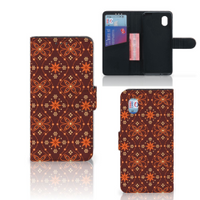 Alcatel 1B (2020) Telefoon Hoesje Batik Brown