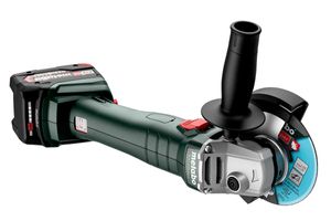 Metabo W 18 L 9-125 Quick Accu Haakse Slijper | 18V | 2 x 5.2 Ah accu + lader | Metabox 165L - 602249650