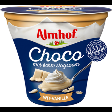 Almhof Choco met slagroom WitVanille 180 g bij Jumbo