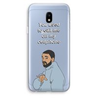 Hotline bling: Samsung Galaxy J3 (2017) Transparant Hoesje