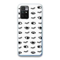 Eye pattern #2: Xiaomi Redmi 10 Transparant Hoesje