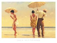 Kunstdruk Jack Vettriano - Mad Dogs 80x60cm Kunstdruk Jack Vettriano - Mad Dogs 80x60cm
