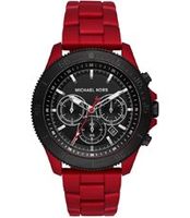 Horlogeband Michael Kors MK8680 Staal Rood 22mm