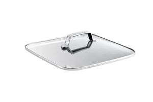 Scanpan - TechnIQ vierkante glazen deksel - 28 x 28 cm