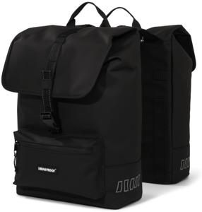 Urban Proof Cargo Gerecyclede Dubbele Fietstas 38 Liter Zwart