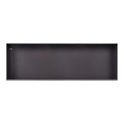 Looox Colour BoX inbouwnis - 90x30x10cm - RVS antraciet mat cbox90a