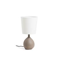 Kave Home Tafellamp 'Viona' Steenlook, 36cm