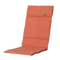 Kussen fiber de luxe Panama flame orange - Madison