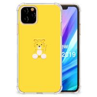 Apple iPhone 11 Pro Stevig Bumper Hoesje Baby Leopard - thumbnail