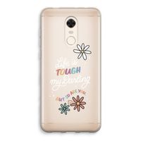 Tough Life: Xiaomi Redmi 5 Transparant Hoesje