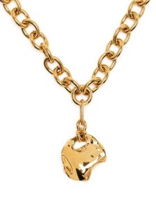 Capsule Eleven collier Desert Melted Coin - Or