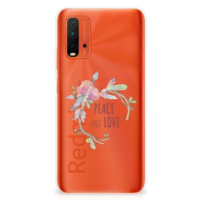 Xiaomi Poco M3 Telefoonhoesje met Naam Boho Text Xiaomi Poco M3 Telefoonhoesje met Naam Boho Text