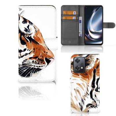 Hoesje OnePlus Nord CE 2 Lite Watercolor Tiger