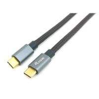 Kabel USB-C naar USB-C Equip 128354 Zwart 1 m
