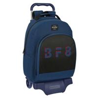 Schoolrugzak met Wielen BlackFit8 Urban Zwart Marineblauw (32 x 42 x 15 cm)