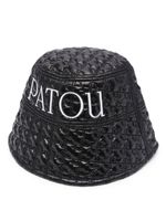 Patou bob à logo brodé - Noir