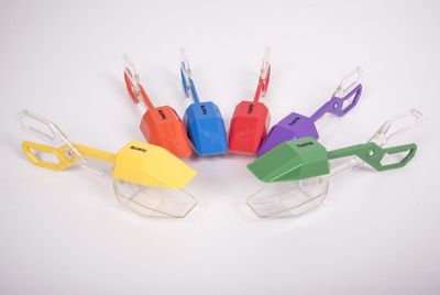 Regenboog tang van TickiT 6 stuks
