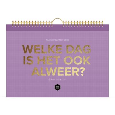 Mama Baas Familieplanner 2026