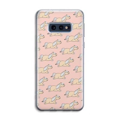 Ponys: Samsung Galaxy S10e Transparant Hoesje
