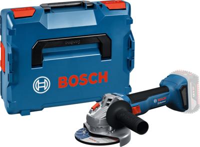 Bosch Blauw GWS 18V-8 Accu Haakse Slijper | 125mm | Exclusief Accu&apos;s en Lader in L-boxx - 06019N9001
