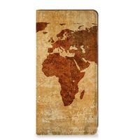 Motorola Moto G53 Book Cover Wereldkaart