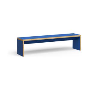 HKliving Dining Bench eetkamerbank 180 cm blue