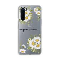 Daisies: OnePlus Nord Transparant Hoesje - thumbnail