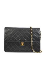 CHANEL Pre-Owned sac porté épaule Half Flap médium (2000) - Noir - thumbnail