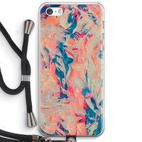 Alone: iPhone 5 / 5S / SE Transparant Hoesje met koord