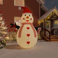 VidaXL Sneeuwpop opblaasbaar met led-verlichting 360 cm