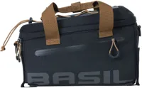 Bagagedragertas / schoudertas Basil Miles Trunkbag - 7 liter - black slate