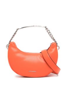 Karl Lagerfeld sac porté épaule K/Id en cuir - Orange